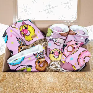 Kojenecký zimní setík - party donuts